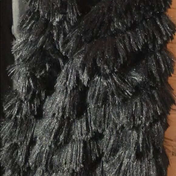 Chloah Black fuzzy parka !! Very light wei… - Picture 8 of 13